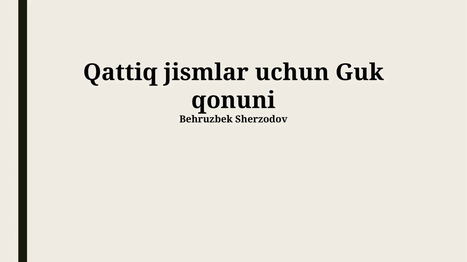 Elastiklik moduli (Young moduli)