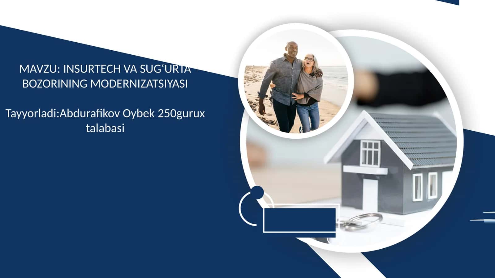 INSURTECH VA SUG‘URTA BOZORINING MODERNIZATSIYASI