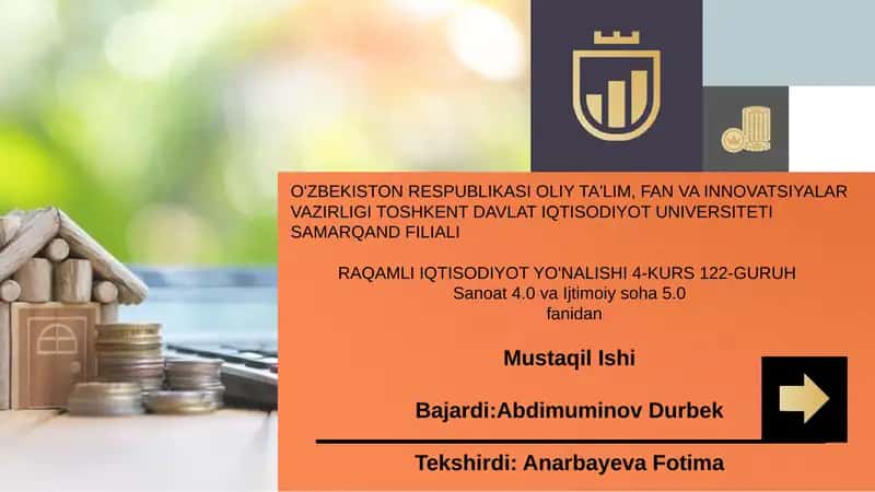 Sanoat 4.0 va Ijtimoiy soha 5.0