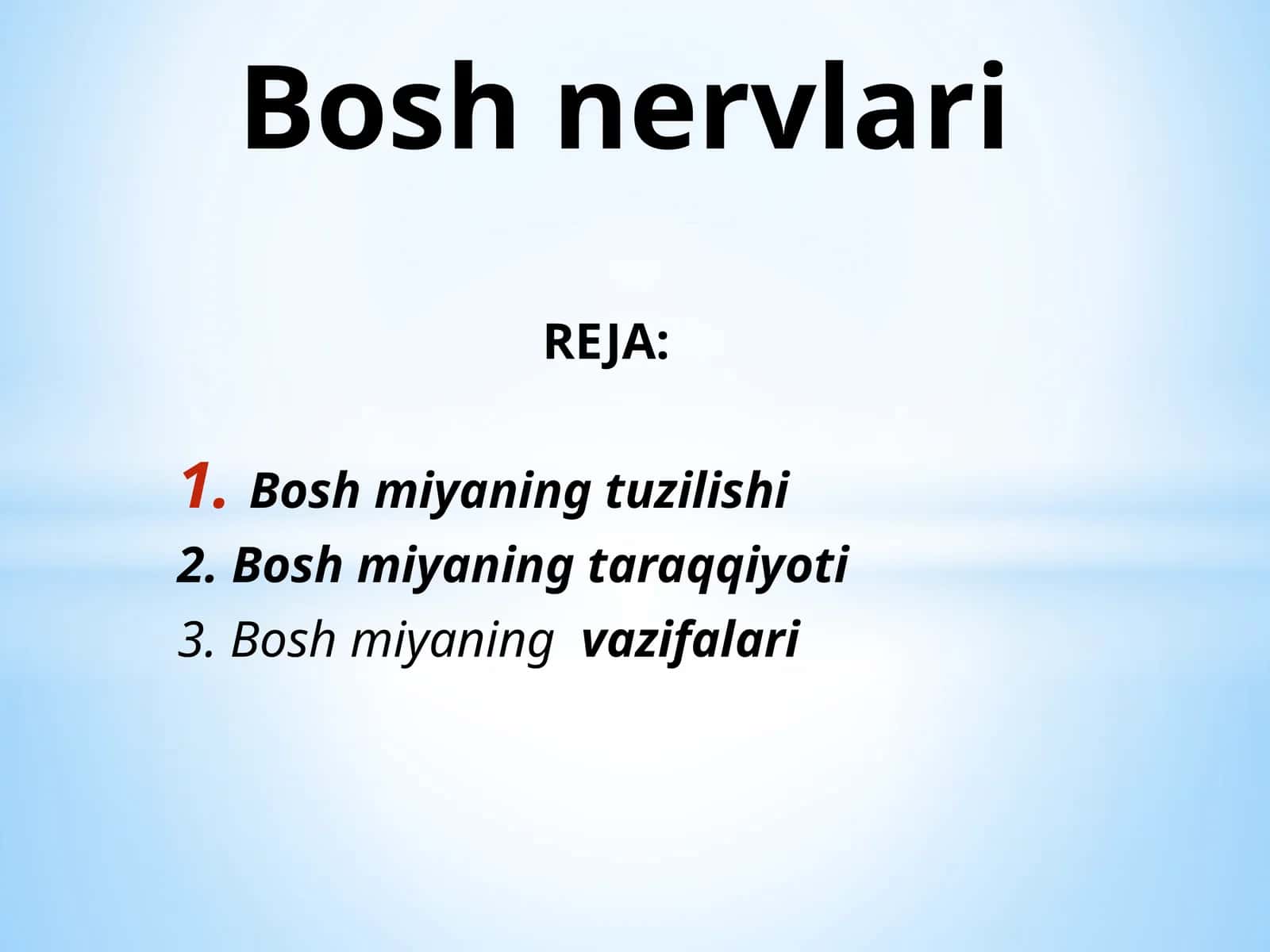 Boshnervlari