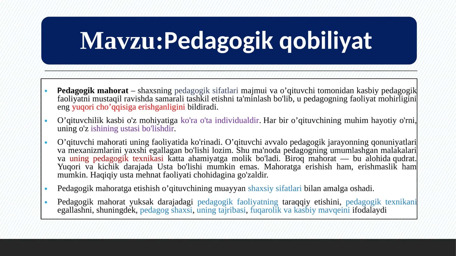 Pedagogik qobiliyat