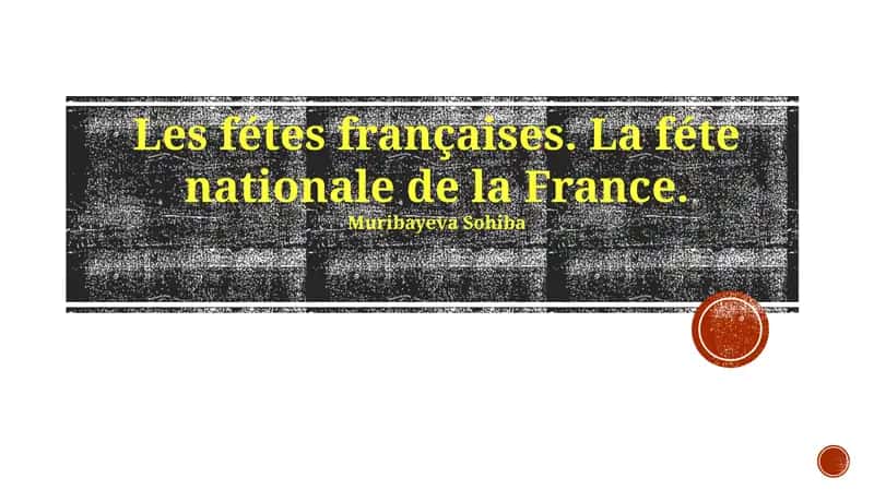 Les Fêtes Françaises