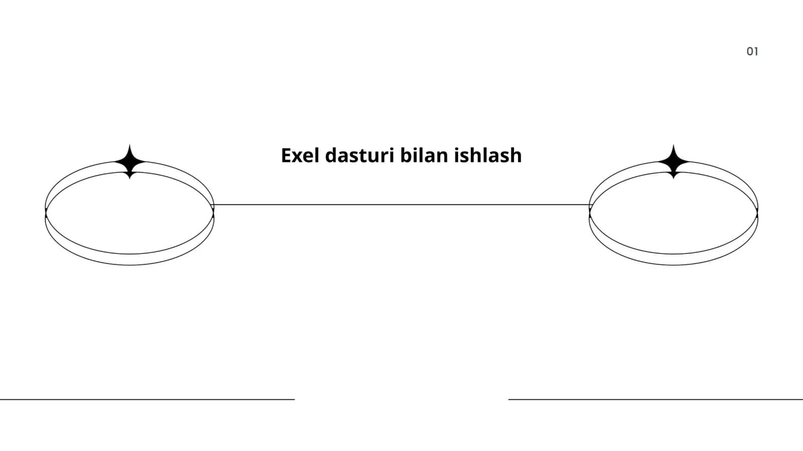 Excelda jadval yaratish