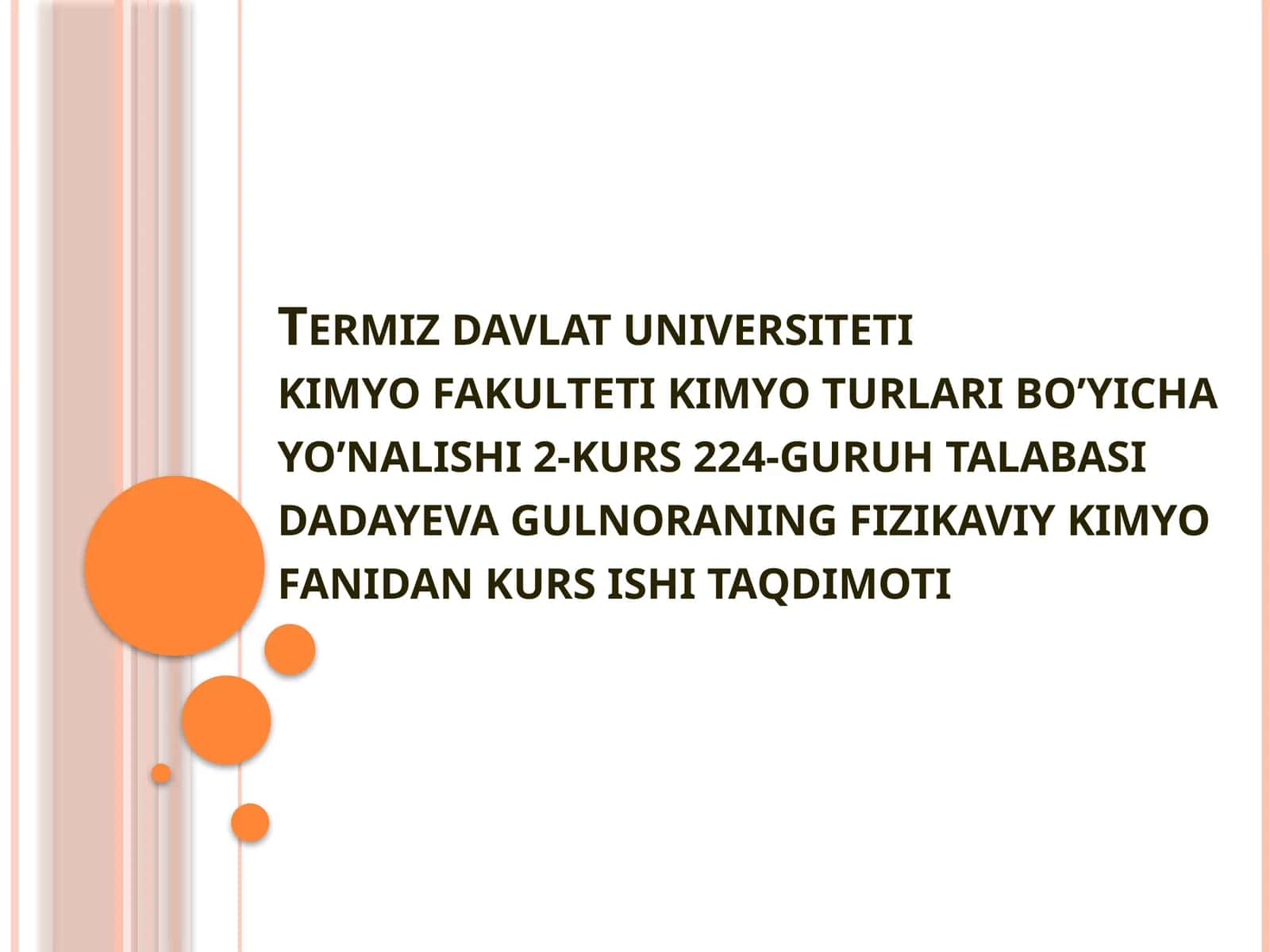 Tajribaviy qism