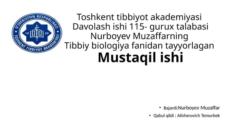 Sinfning hammavakillari parazitlari