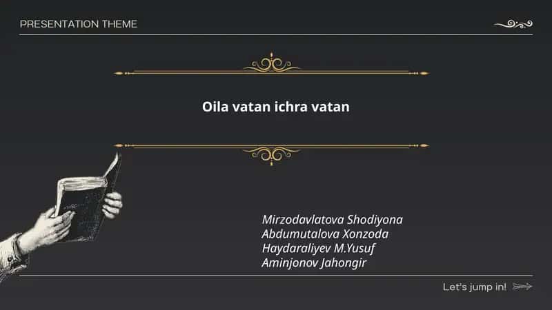 Oilaning milliy ong shakllantirishdagi roli