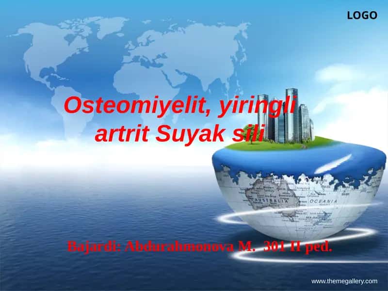 Osteomiyelit, yiringli artrit Suyak sili