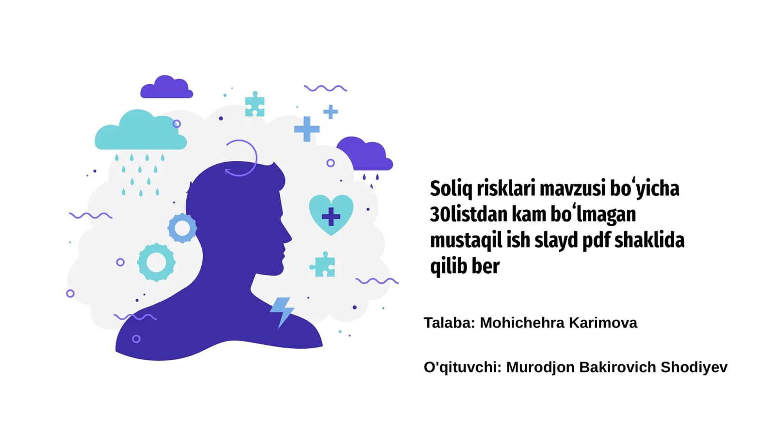 Soliq risklari tushunchasi