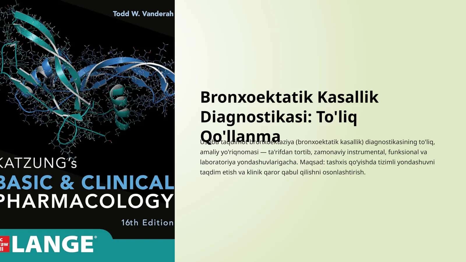 Bronxoektatik Kasallik Diagnostikasi: To'liq Qo'llanma