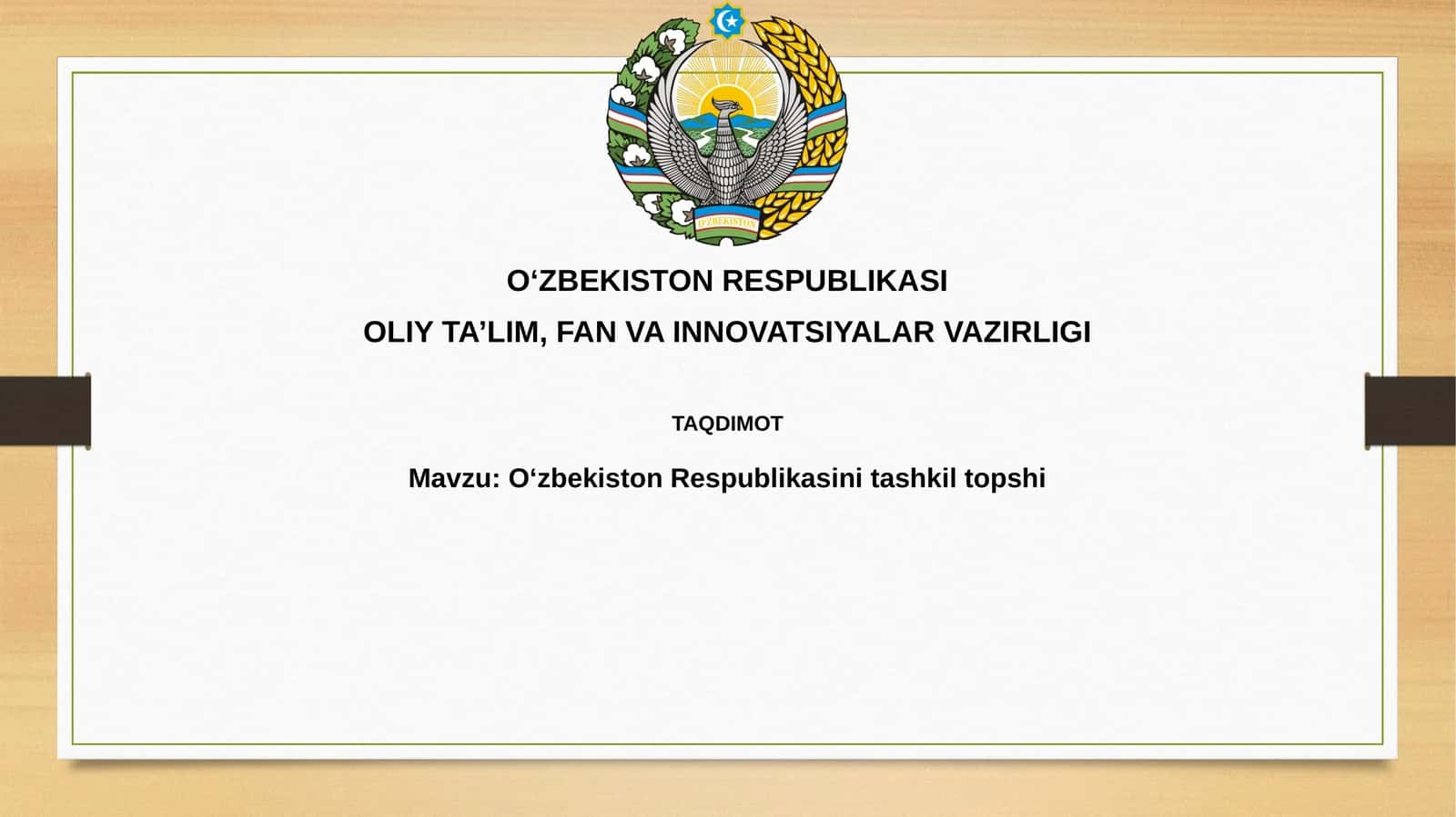 OʻzbekistonRespublikasinitashkiltopshi