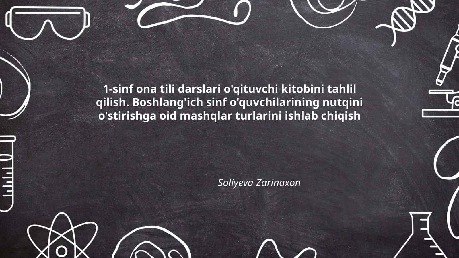 1-sinf ona tili darslari o'qituvchi kitobi