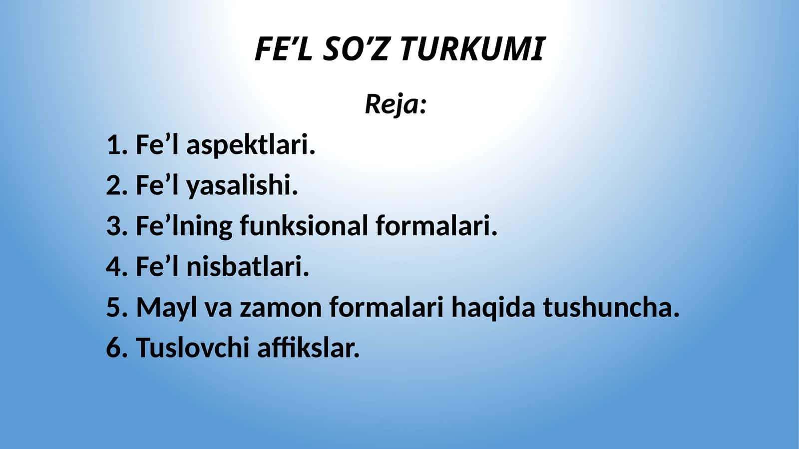 FE’LSO’Z TURKUMI