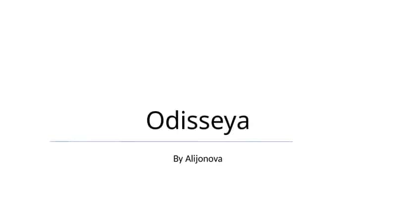 Odisseya