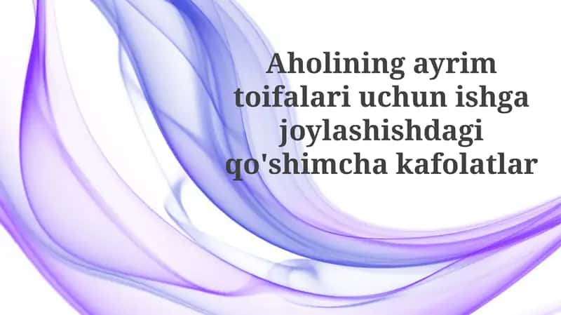 Qo'shimcha Kafolatlar va Choralar Tarixiy Kontekstida