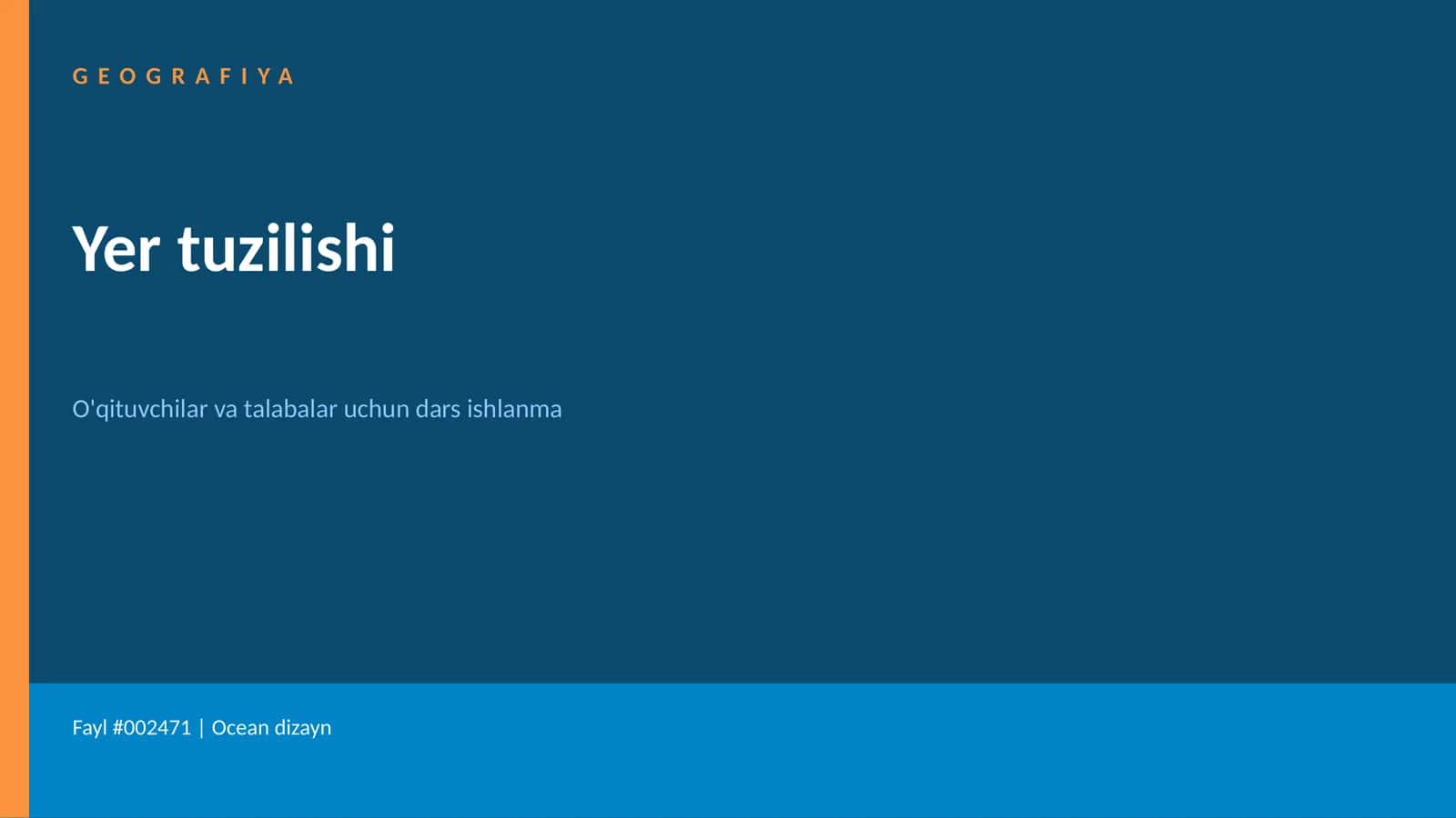 Yer tuzilishi