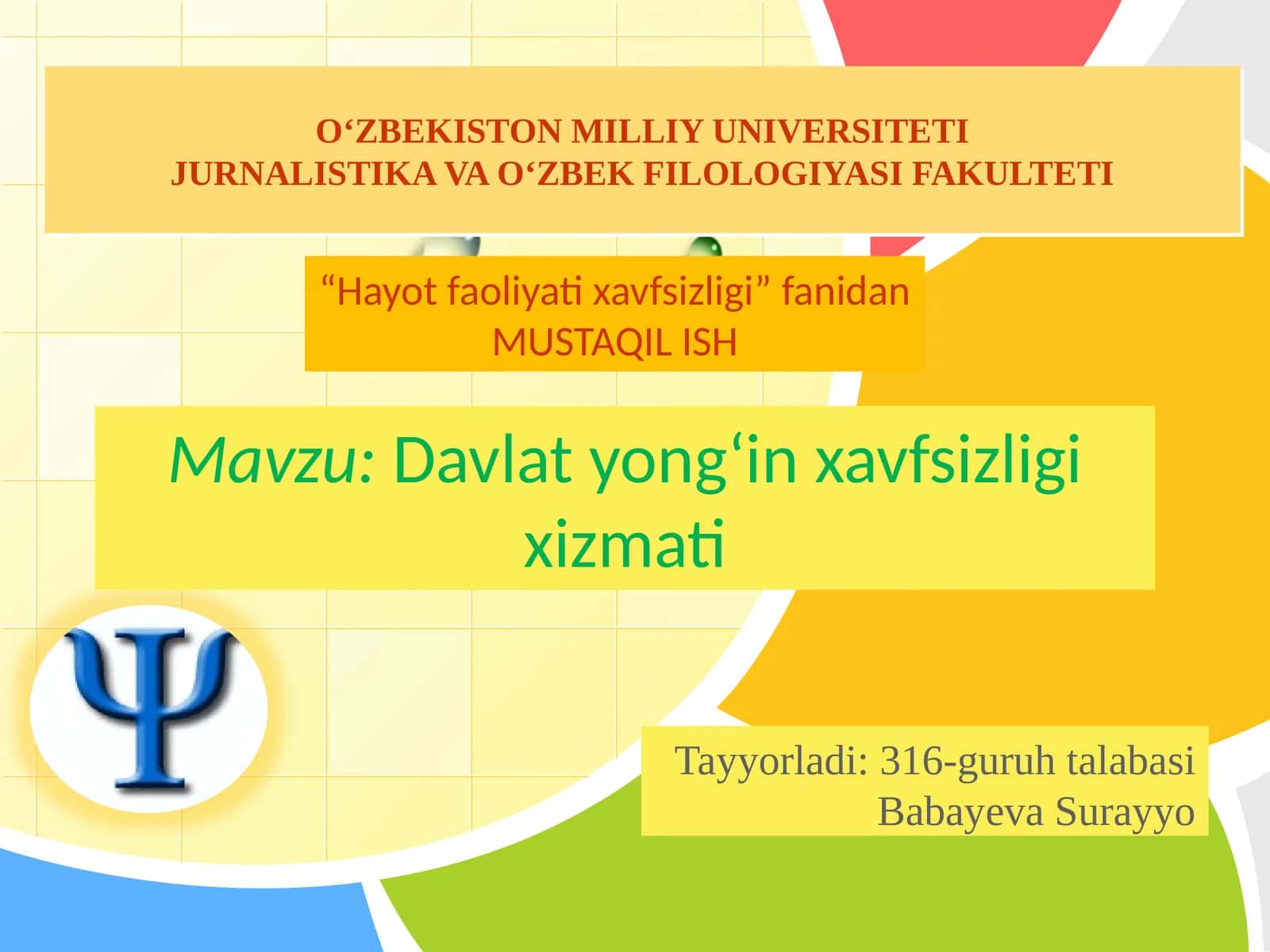 Davlat yong'in xavfsizligi xizmati
