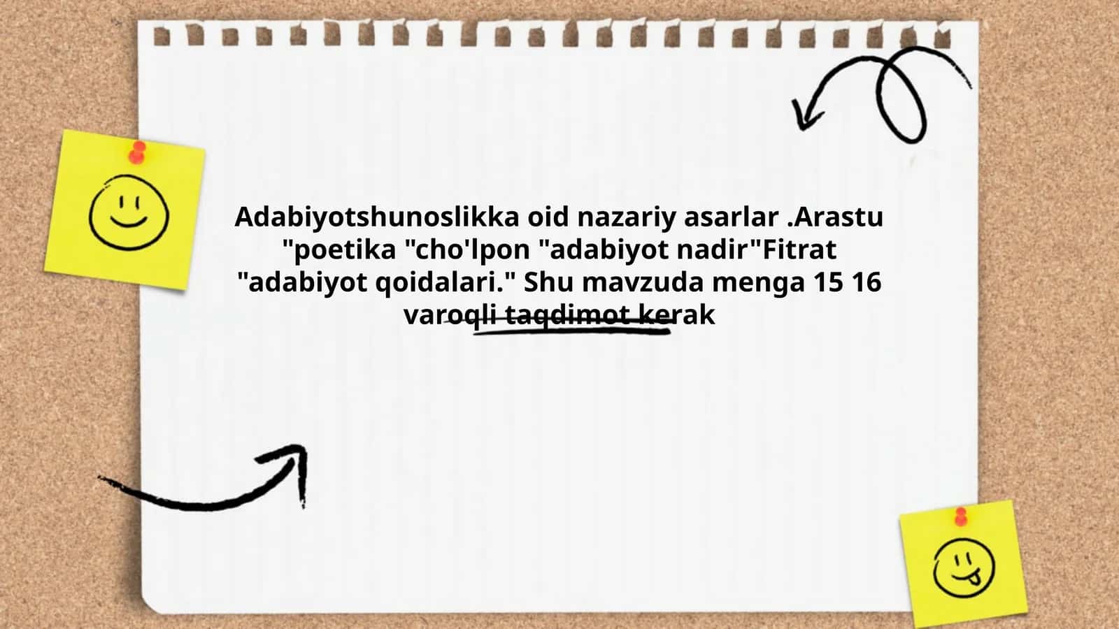 Adabiyotshunoslikka oid nazariy asarlar
