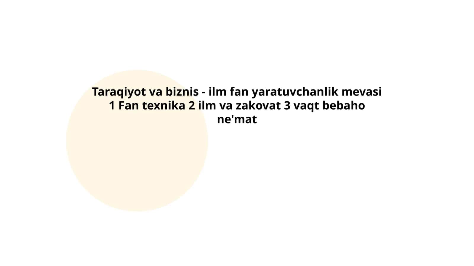 Innovatsion rivojlanish yo'llari