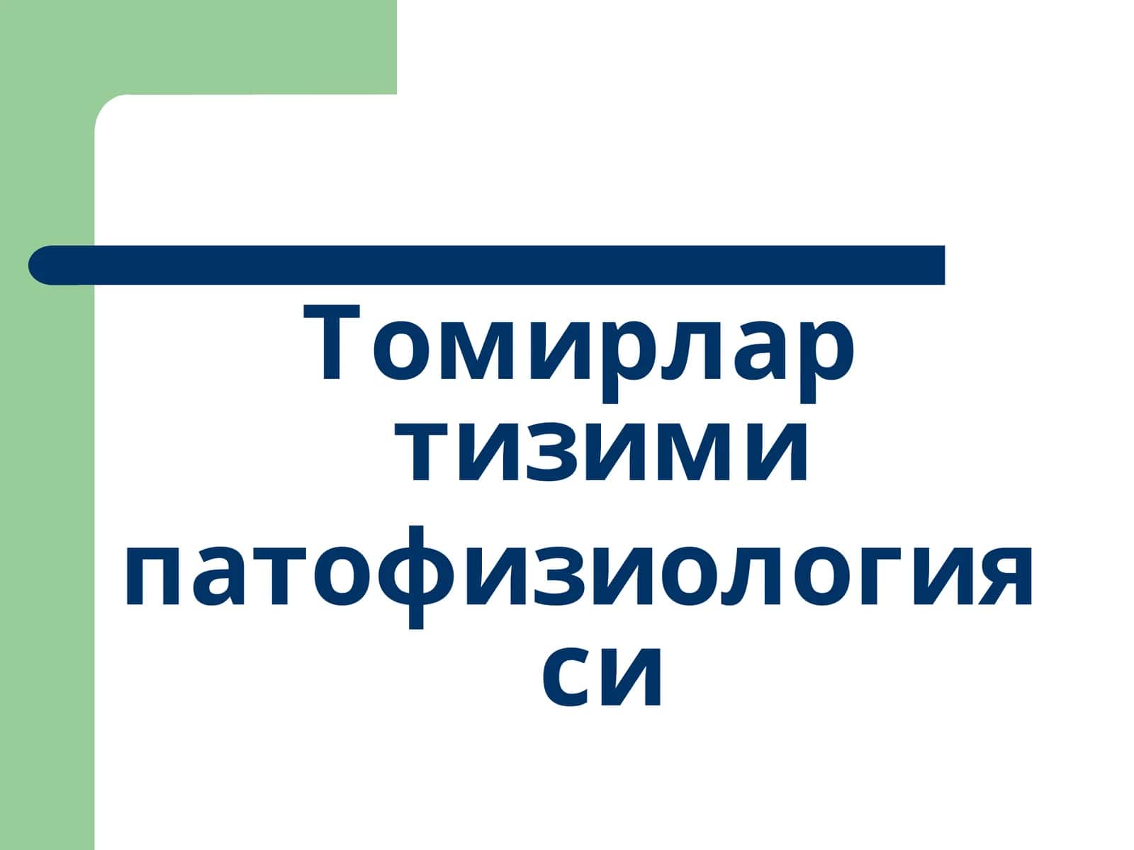 Томирлар тизими