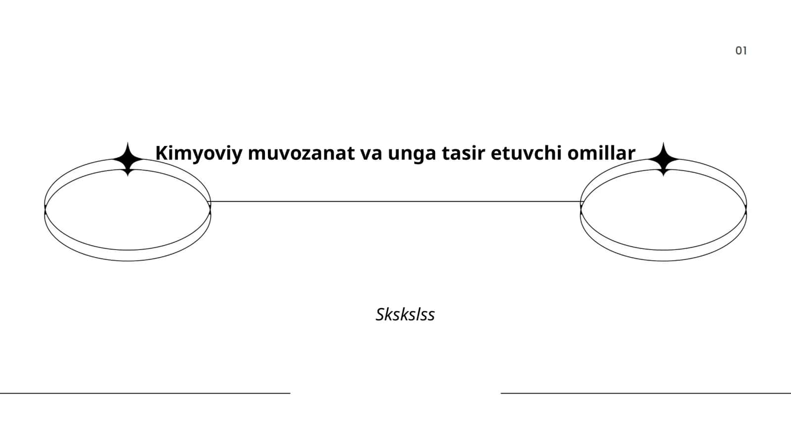 Kimyoviy muvozanat va unga tasir etuvchi omillar